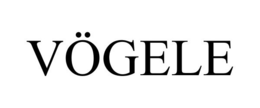 VÖGELE trademark