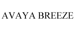 AVAYA BREEZE trademark