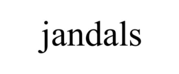 JANDALS trademark