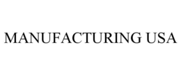 MANUFACTURING USA trademark