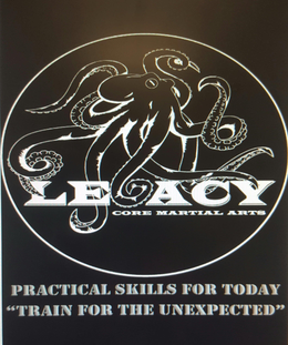 LEGACY CORE MARTIAL ARTS PRACTICAL SKILLS FOR TODAY "TRAIN FOR THE UNEXPECTED" trademark