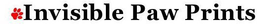 INVISIBLE PAW PRINTS trademark