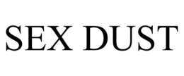 SEX DUST trademark