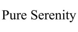 PURE SERENITY trademark