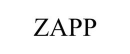 ZAPP trademark