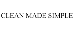 CLEAN MADE SIMPLE trademark