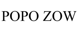 POPO ZOW trademark