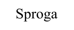 SPROGA trademark