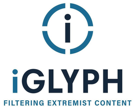I IGLYPH FILTERING EXTREMIST CONTENT trademark