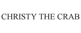 CHRISTY THE CRAB trademark