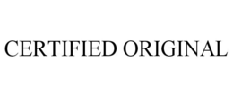 CERTIFIED ORIGINAL trademark