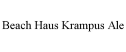 BEACH HAUS KRAMPUS ALE trademark