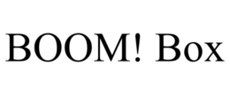 BOOM! BOX trademark