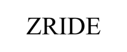 ZRIDE trademark