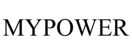MYPOWER trademark