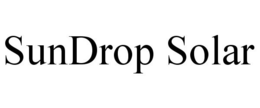 SUNDROP SOLAR trademark