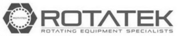ROTATEK ROTATEK ROTATING EQUIPMENT SPECIALISTS trademark