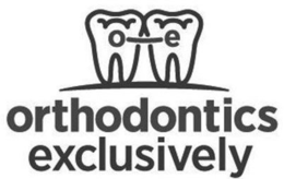 O E ORTHODONTICS EXCLUSIVELY trademark