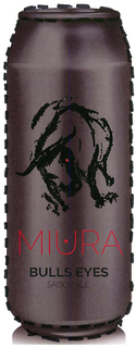 MIURA BULLS EYES SAISON ALE trademark