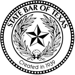 STATE BAR OF TEXAS CREATED IN 1939 trademark