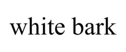 WHITE BARK trademark