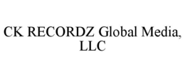 CK RECORDZ GLOBAL MEDIA, LLC trademark