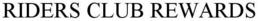 RIDERS CLUB REWARDS trademark