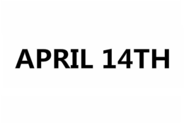 APRIL 14TH trademark
