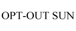 OPT-OUT SUN trademark