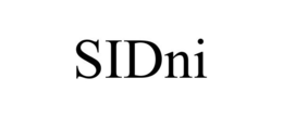 SIDNI trademark