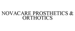 NOVACARE PROSTHETICS & ORTHOTICS trademark