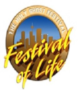 THE HOLY GHOST FESTIVAL FESTIVAL OF LIFE trademark