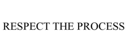 RESPECT THE PROCESS trademark