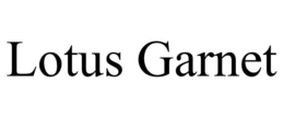 LOTUS GARNET trademark