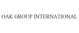 OAK GROUP INTERNATIONAL trademark