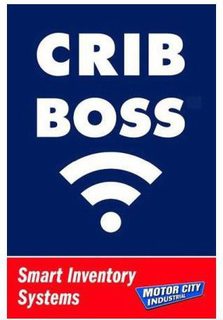 CRIB BOSS SMART INVENTORY SYSTEMS MOTORCITY INDUSTRIAL trademark