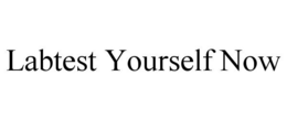 LABTEST YOURSELF NOW trademark