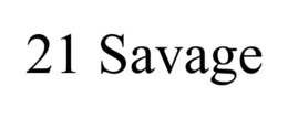 21 SAVAGE trademark