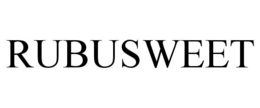 RUBUSWEET trademark