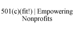 501(C)(FIT!) | EMPOWERING NONPROFITS trademark