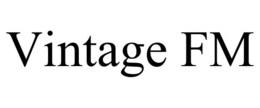 VINTAGE FM trademark