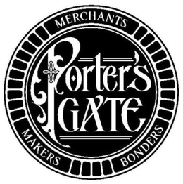 PG PORTER'S GATE MERCHANTS MAKERS BONDERS trademark