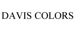 DAVIS COLORS trademark