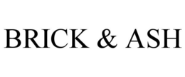 BRICK & ASH trademark