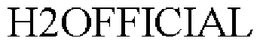 H2OFFICIAL trademark