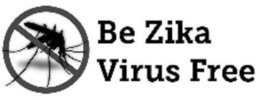 BE ZIKA VIRUS FREE trademark