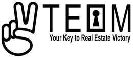TEAM YOUR KEY TO REAL ESTATE VICTORY trademark