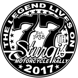 THE LEGEND LIVES ON 77TH EST. 1938 STURGIS MOTORCYCLE RALLY 2017 trademark