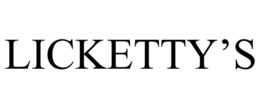 LICKETTY'S trademark
