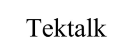 TEKTALK trademark